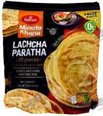 Haldiram's Lachcha Paratha, 20 Pieces, 1.6 kg, (Frozen), (Value Pack)