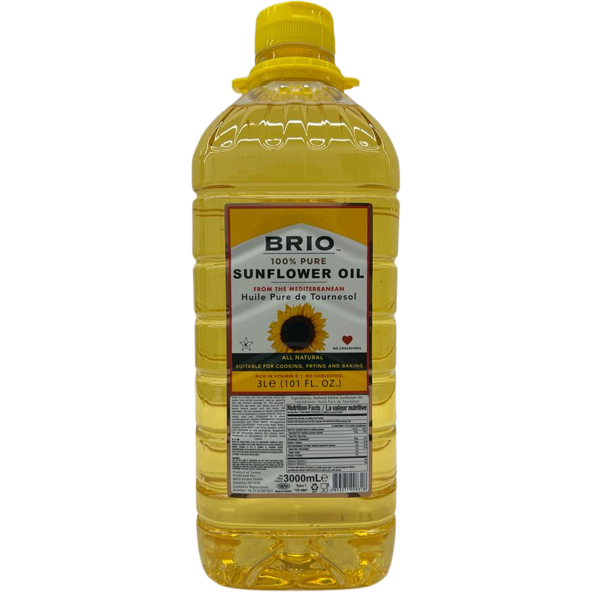 Brio Pure Sunflower Oil, 2 litre