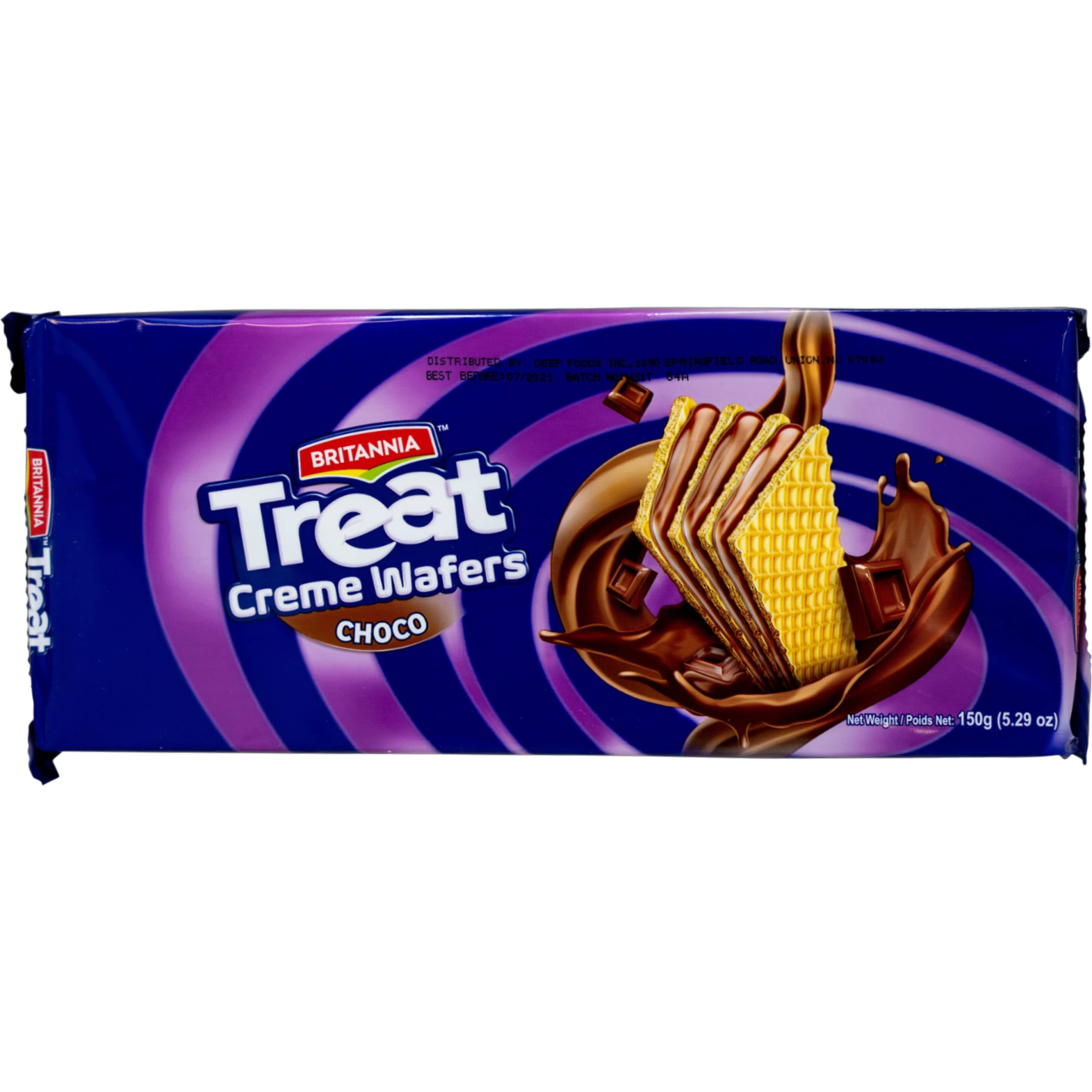 Britannia Treat Cream Wafers Choco, 175 g