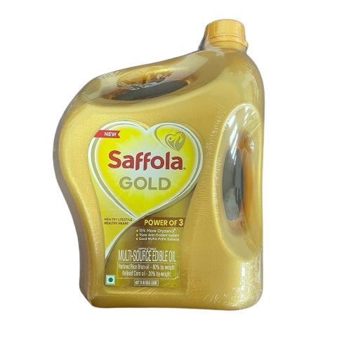 Saffola Gold Cooking Oil, 5 litre