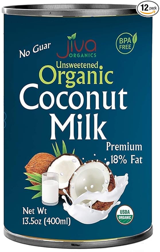 Jiva Organic Coconut Milk, 400 ml