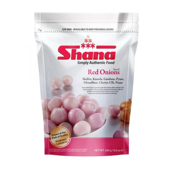 Shana Red Onion Small, 300 g, (Frozen)