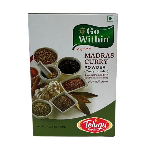 Go Within Madras Curry Powder, 100 g