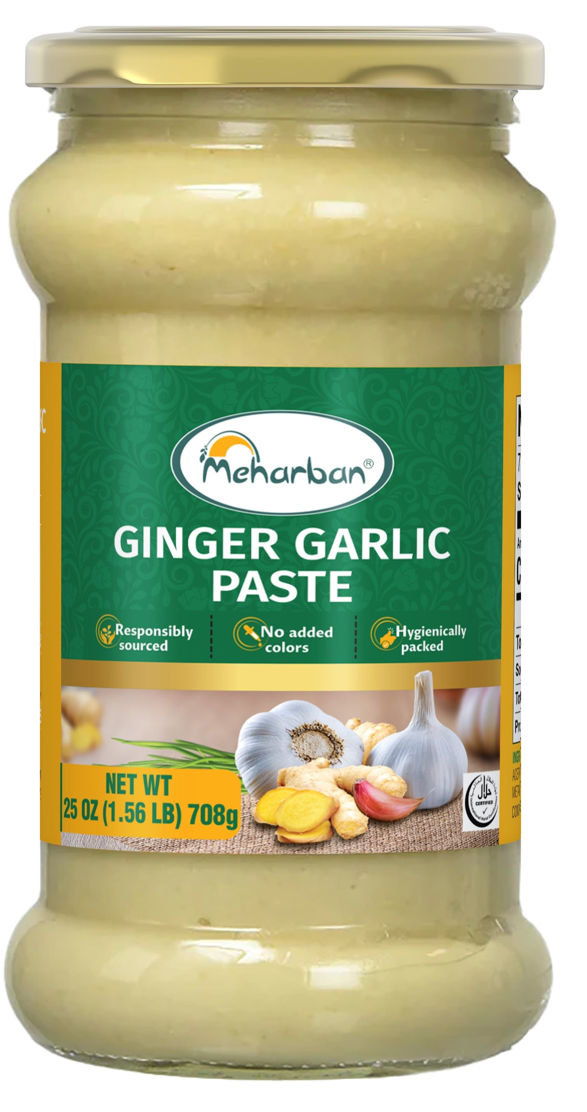 Meharban Ginger Garlic Paste, 708 g