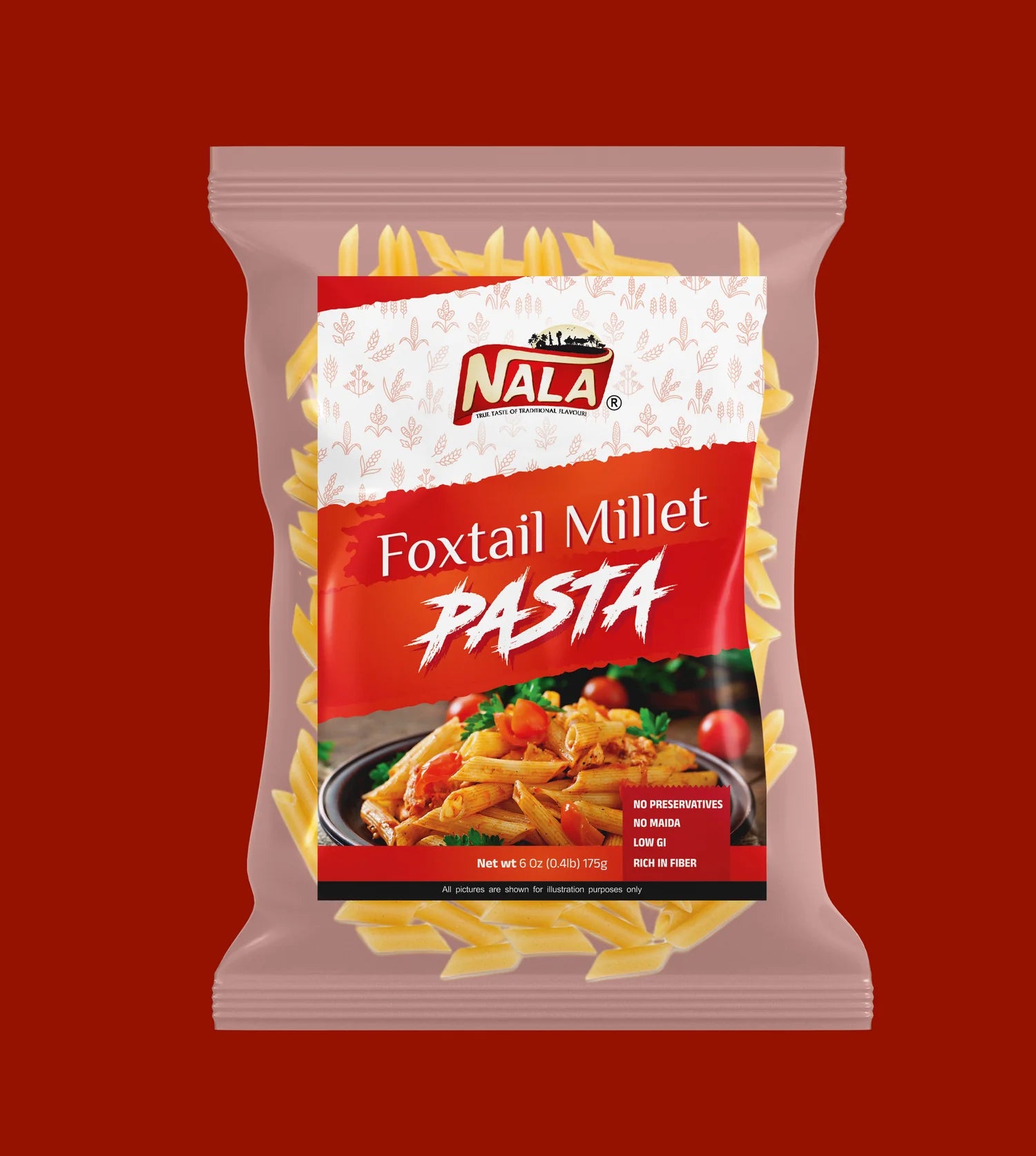 Avani Grains Nala Foxtail Millet Pasta, 175g