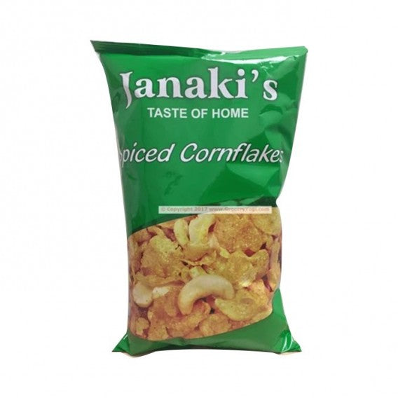 Janaki's Spicy Corn Flakes, 200 g