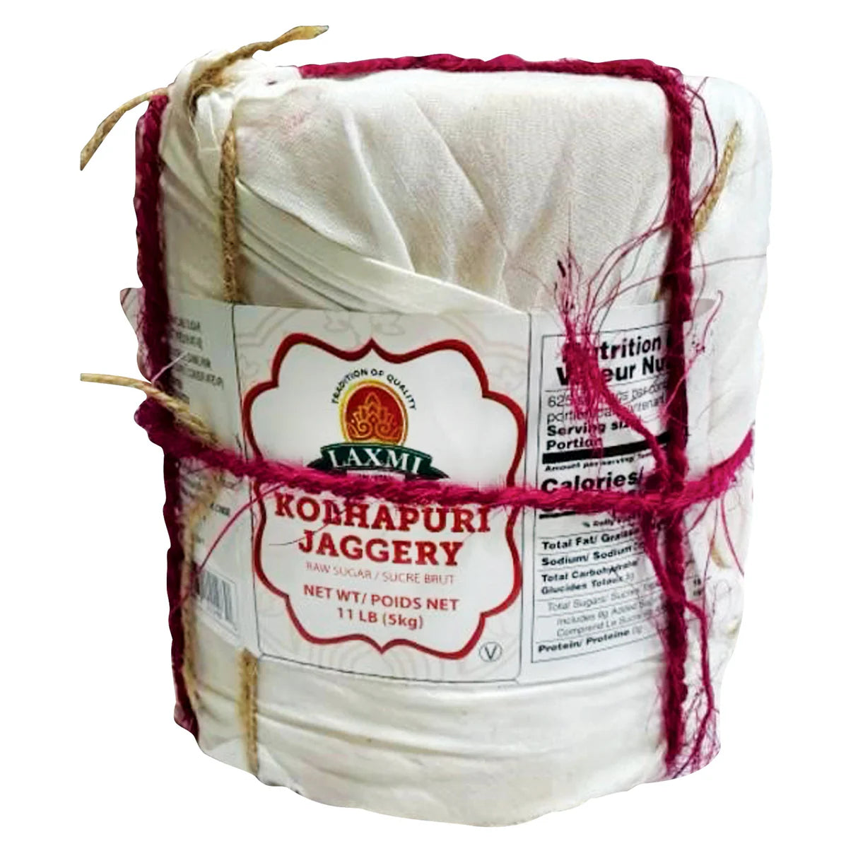 Laxmi Kolhapuri Jaggery, 11 lb (5 kg)
