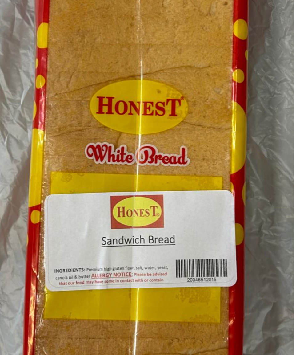 Honest Sandwich White Bread, 875 gms
