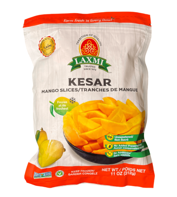 Laxmi Frozen Kesar Mango Slices, 312 g, (Frozen)