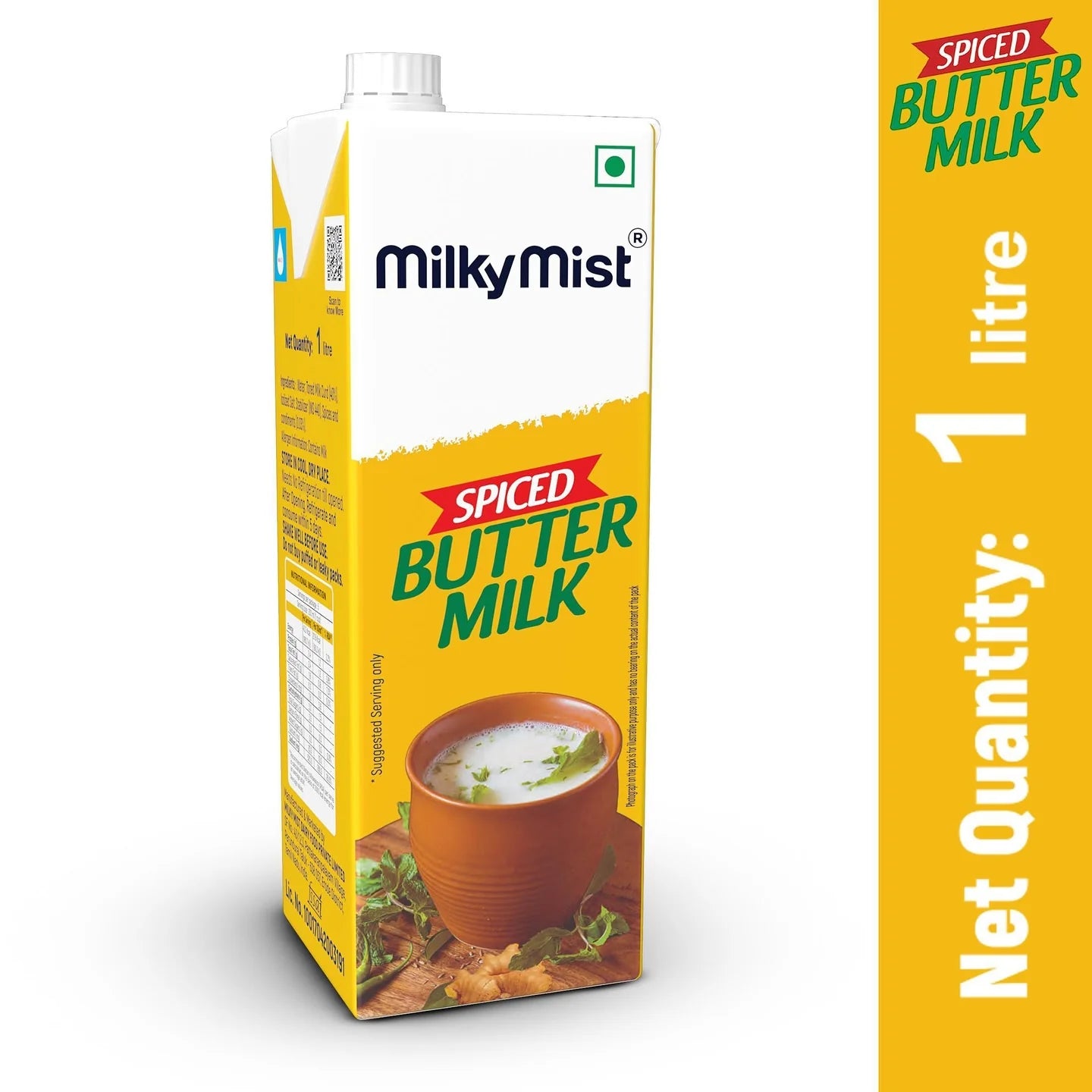 Avani Grains Milky Mist Spiced Buttermilk, 1 Lt
