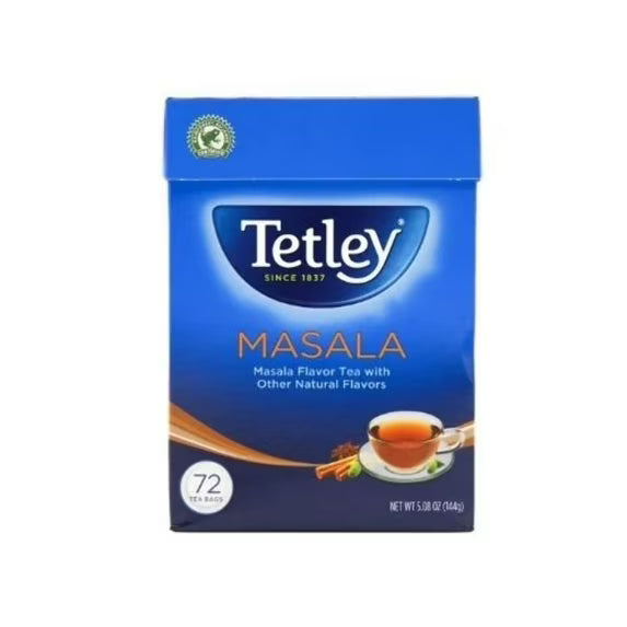 Tetley Masala Tea Bgs, 72 Ct