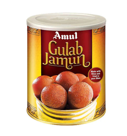 Amul  Gulab Jamun, 1 kg, Can