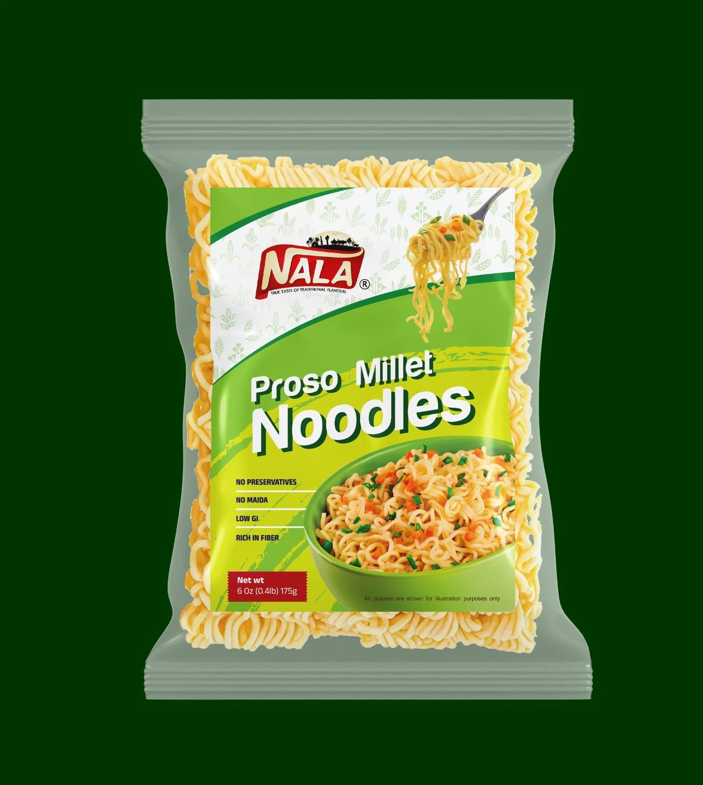 Avani Grains Nala Proso Millet Noodles, 175g