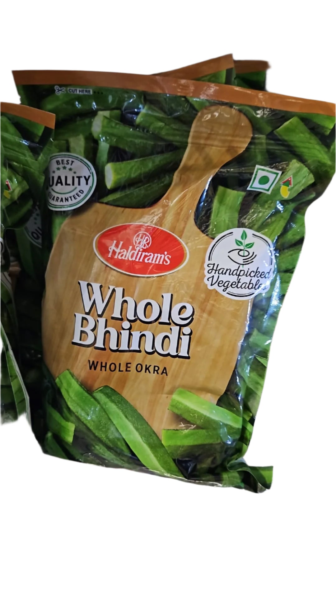 Haldiram's Bhindi Whole, 312 g, (Frozen)