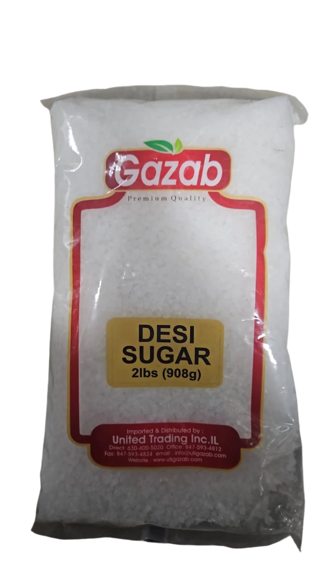 Gazab Indian Sugar - White, 2 lb