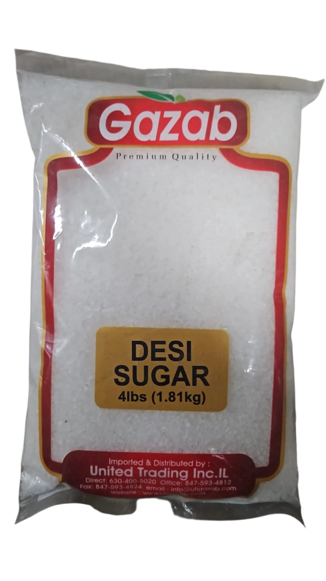 Gazab Indian Sugar - White, 4 lb