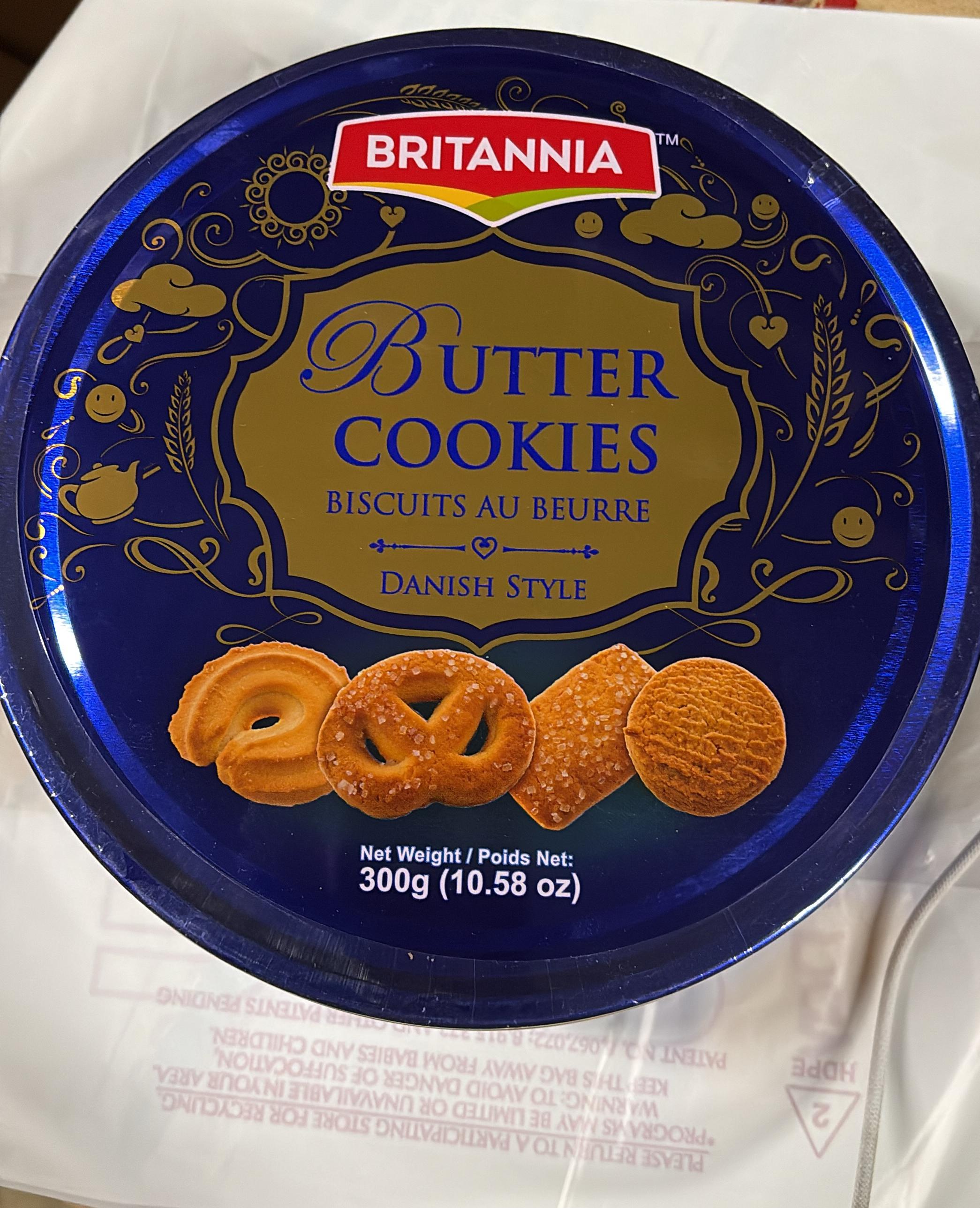 Britannia Butter Cookies Tin, 300 g