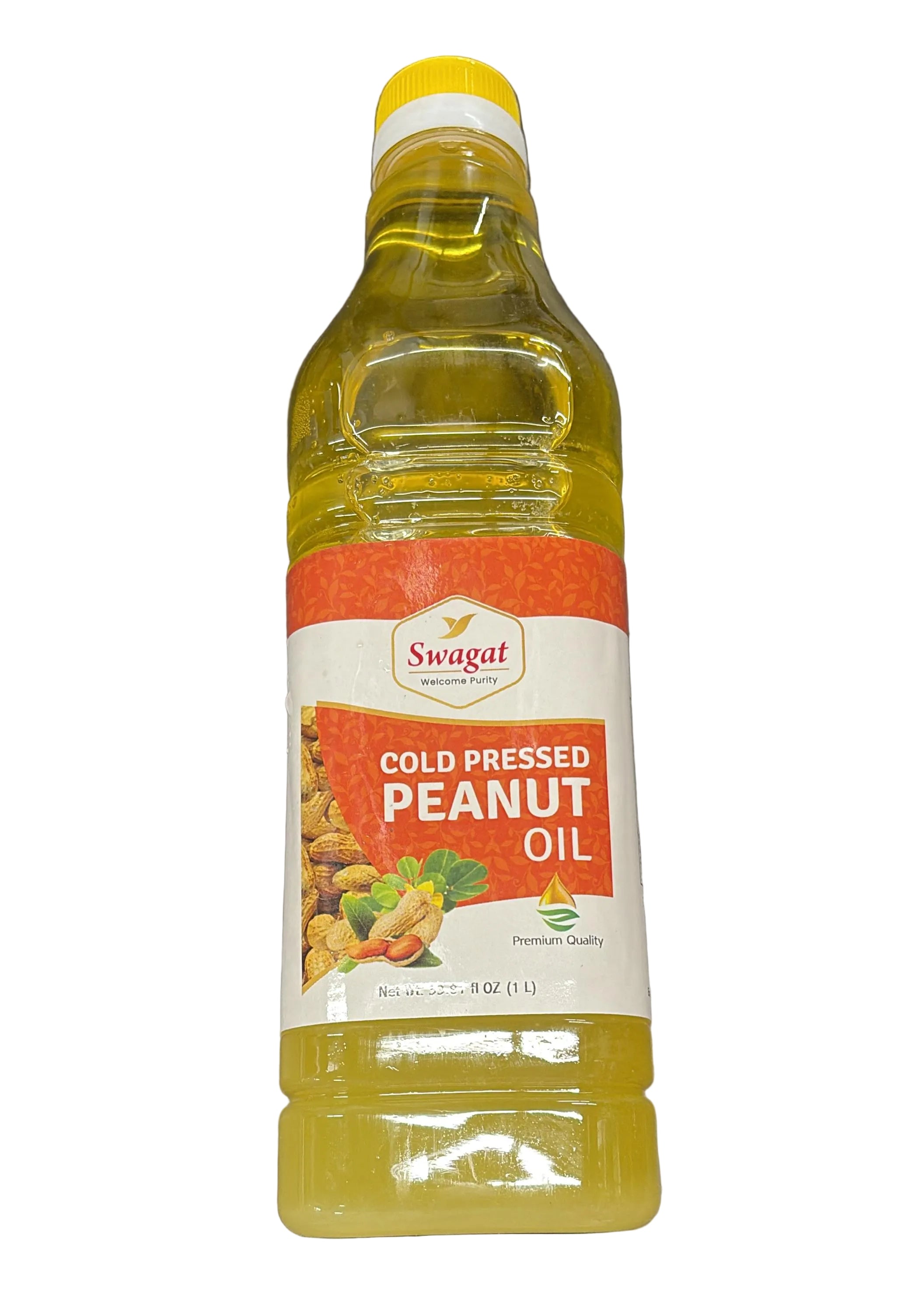 Swagat Peanut Oil - Cold Pressed, 1 lt
