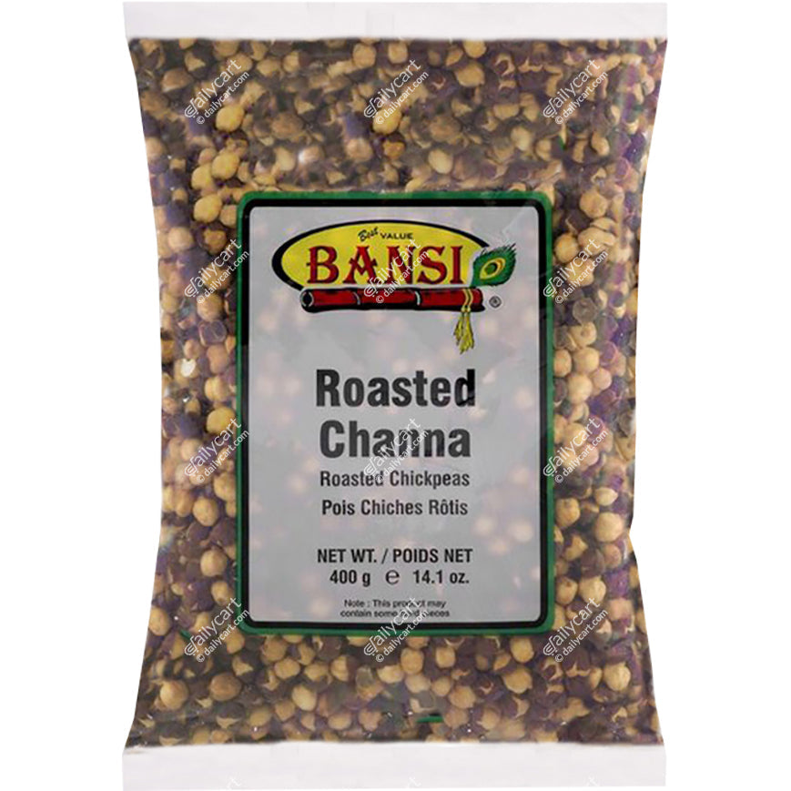 Bansi Roasted Chana Dalia Whole with Skin, 400 g