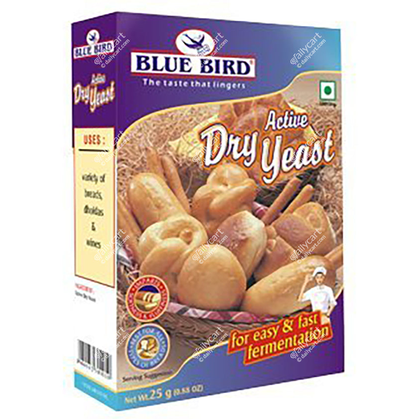Blue Bird Dry Yeast, 25 g