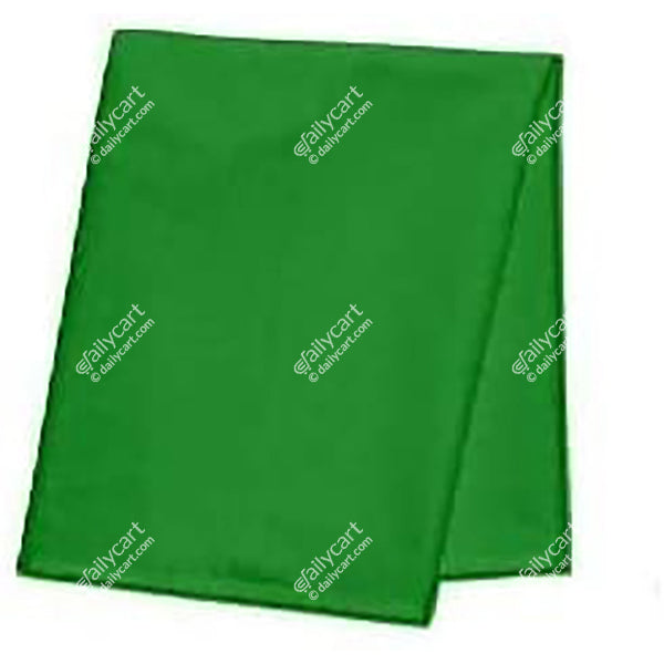 Green Pooja Cloth - Cotton, 1 Piece
