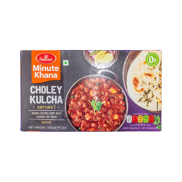 Haldiram's Choley Kulcha, 320 g, (Frozen)