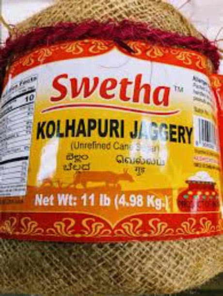 Swetha Kolhapuri Jaggery, 11 lb