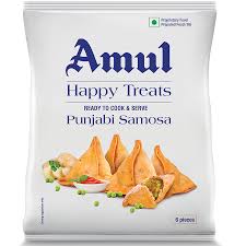 Amul Punjabi Samosa, 300 g (Frozen)
