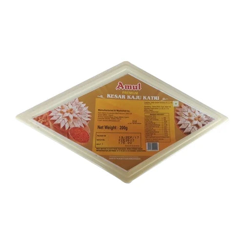 Amul Kesar Kaju Katri, 200gm, (Frozen)