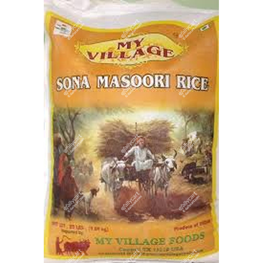 My Village Sona Masoori Rice, 20 lb