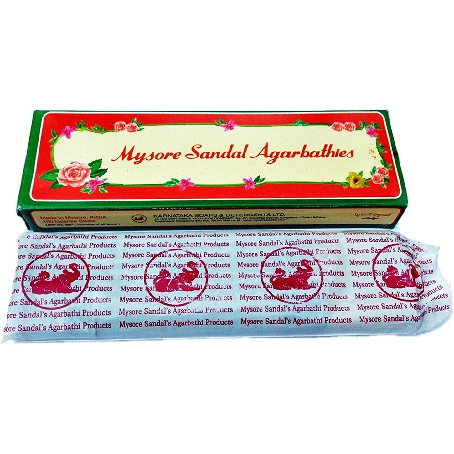 Mysore Sandal Premium Agarbatti (Incense Sticks), 125 g