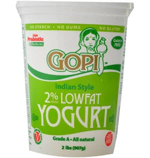 Gopi Low Fat Yogurt, 2 lb