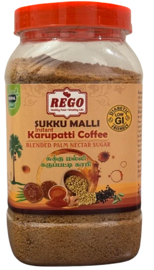 Avani Grains (Rego) Instant Sukku Karupatti Coffee, 500 gm
