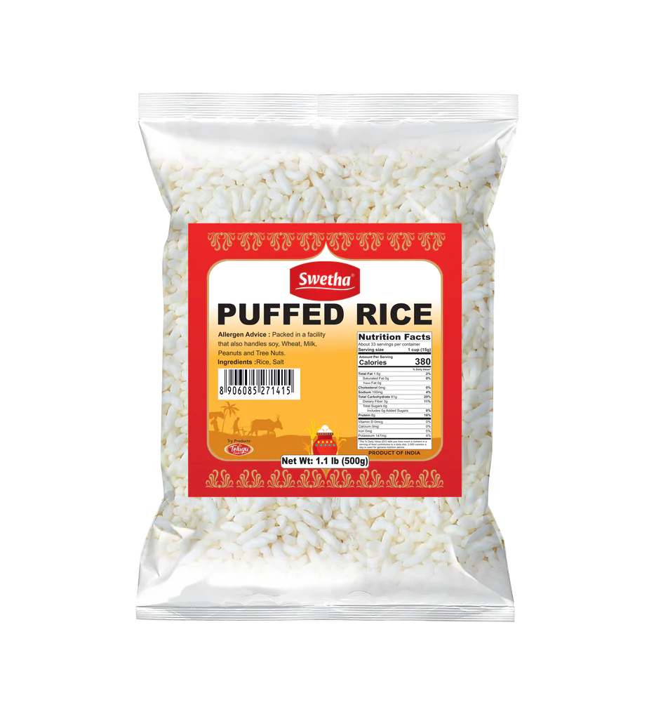 Swetha Puffed Rice, 500 gm