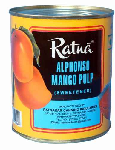 Ratna Alphonso Mango Pulp (Sweetened), 14oz