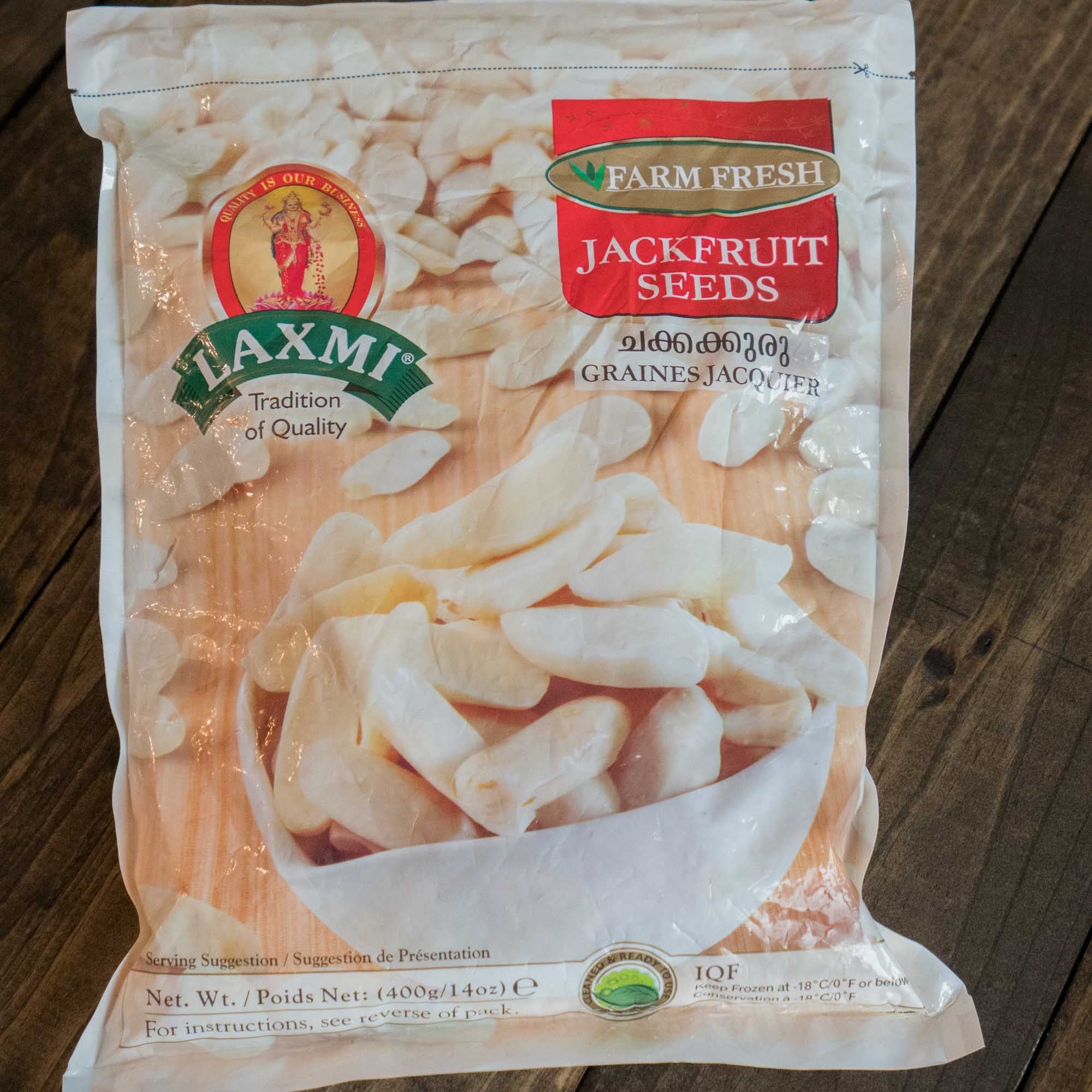 Laxmi Jackfruit Seeds, 312 g, (Frozen)