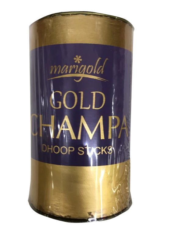 Marigold Champa Dhoop Sticks, 48 Sticks , Tin