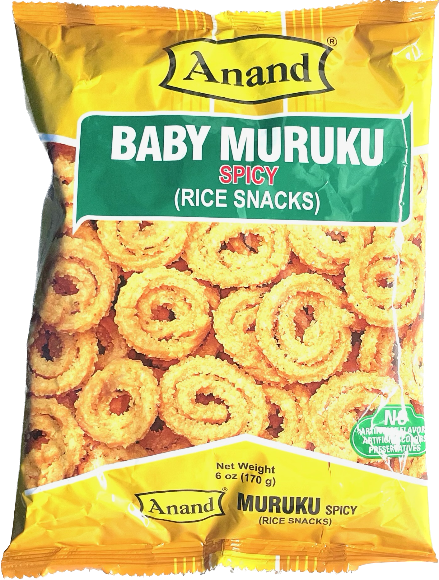 Anand Baby Murukku Spicy, 170g
