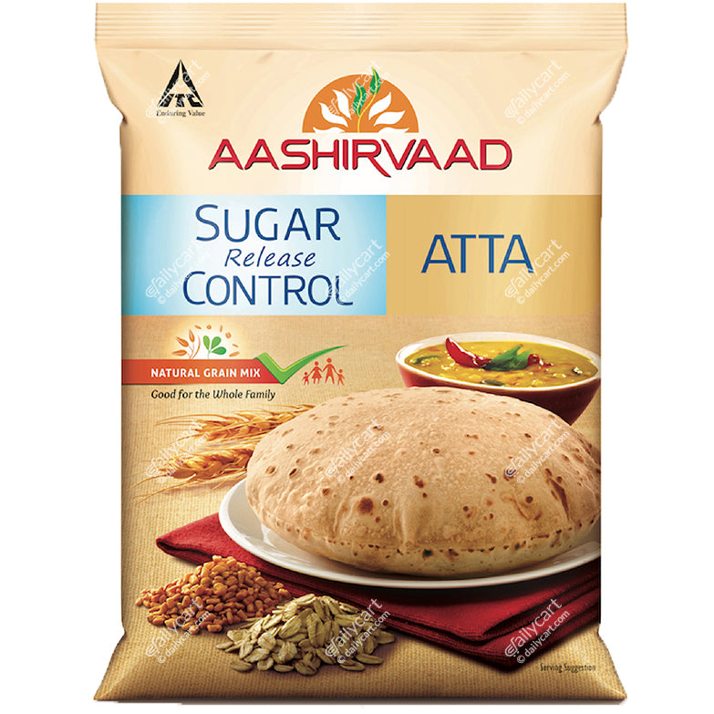Aashirvaad Low GI Sugar Release Control Atta, 10 lb