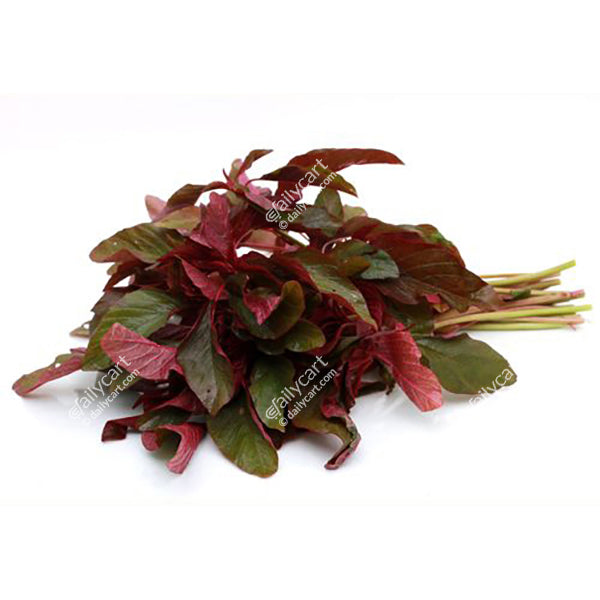 Indain Spinach Amaranth Leaves - Red (Tandaljo), 1 bunch