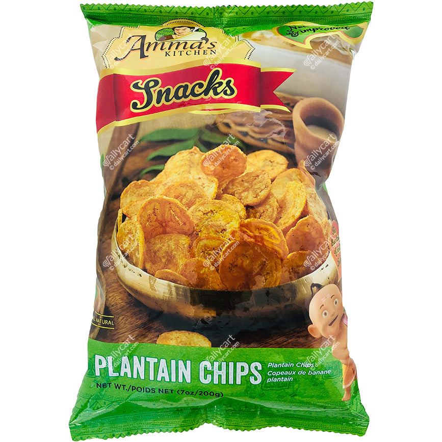 Amma's Kitchen Plantain Chips, 200 g