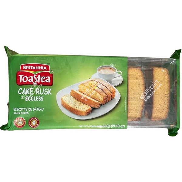 Britannia Cake Rusk - Eggless, 550 g