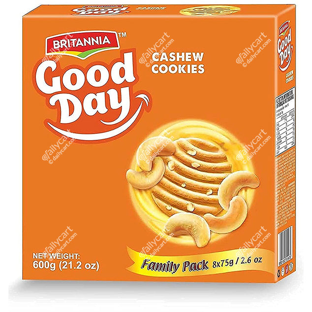 Britannia Good Day Cashew Cookies, 600 g, Family Pack