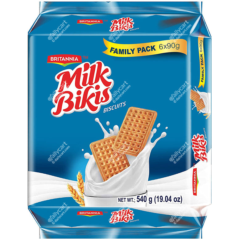 Britannia Milk Bikis, 540 g, Family Pack