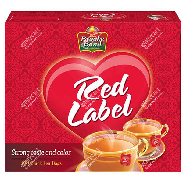 Brooke Bond Red Label Tea, 72 Tea Bags, 225 g