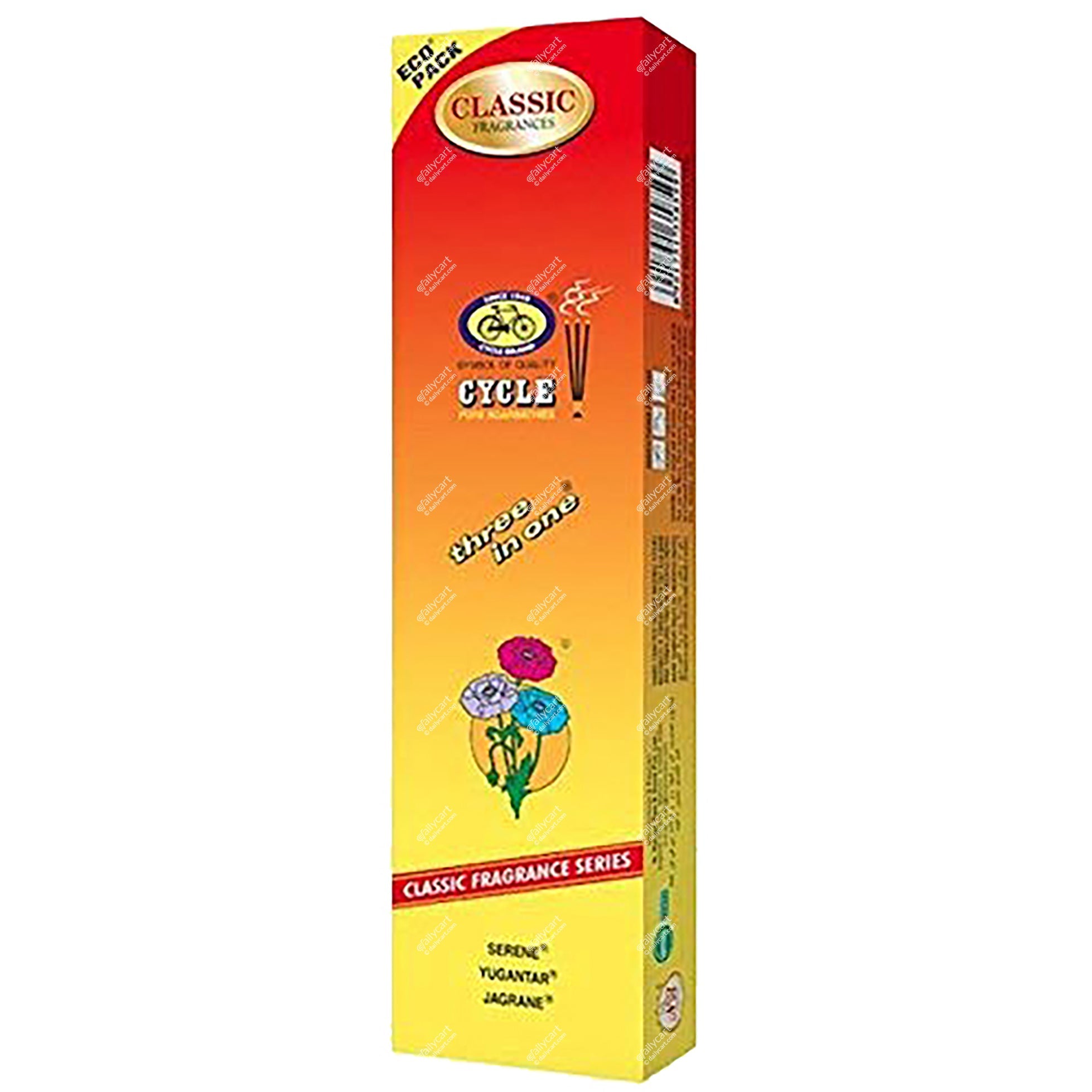 Cycle 3-1 Agarbatti, 100 Sticks
