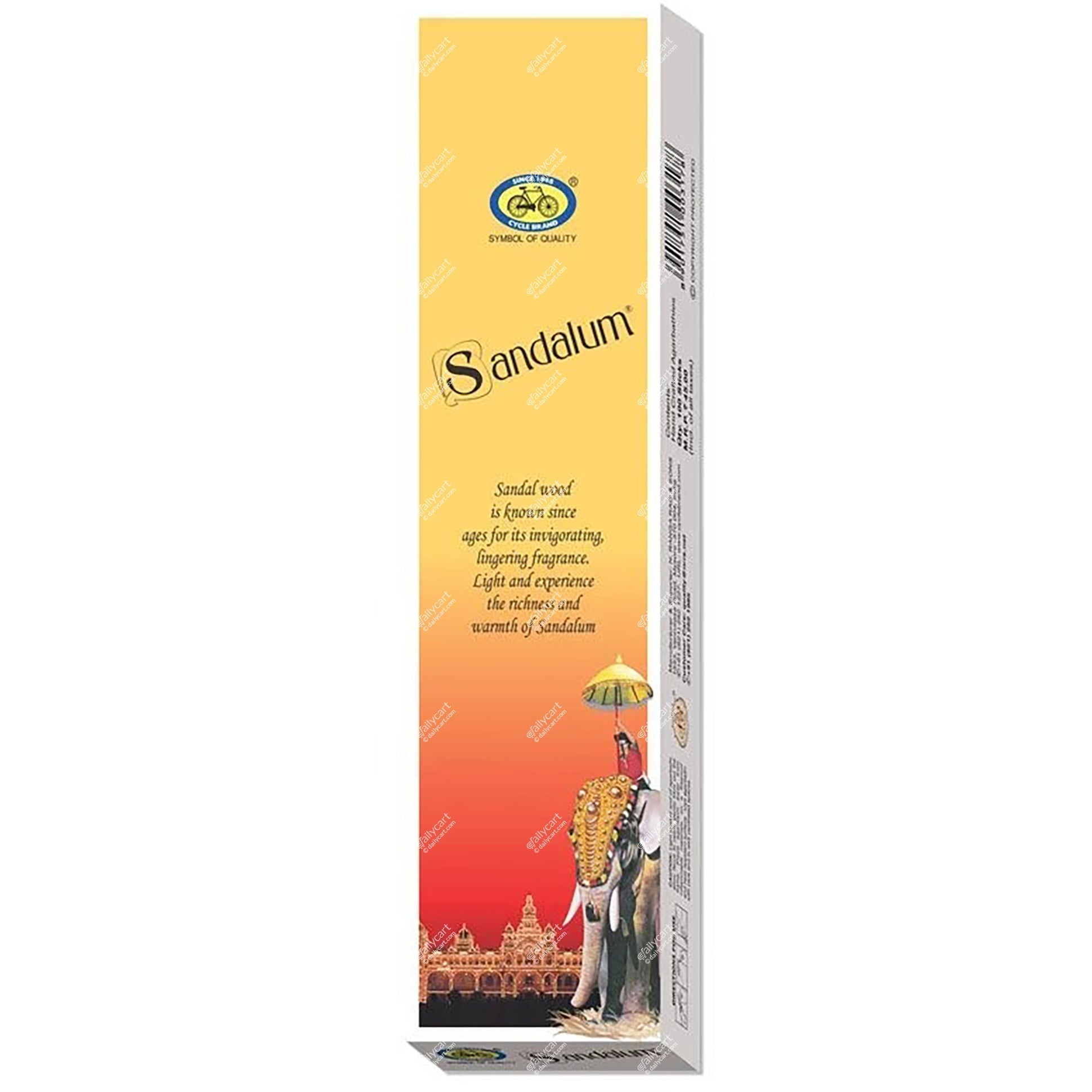 Cycle Sandalam Agarbatti, 15 Sticks,