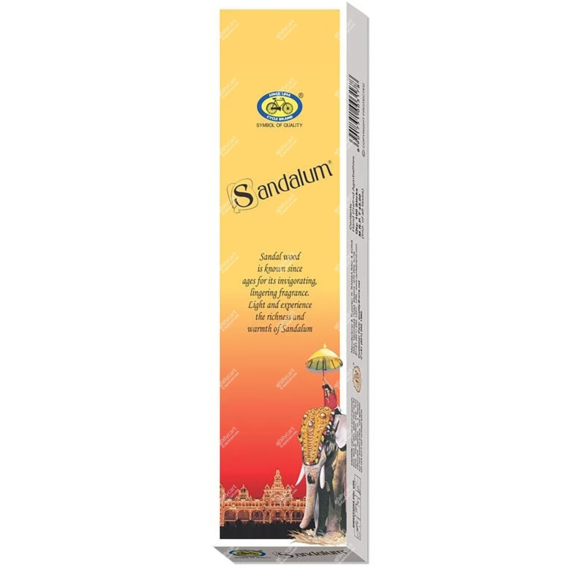 Cycle Sandalam Agarbatti, 15 Sticks,