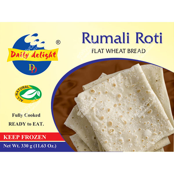 Daily Delight Rumali Roti, 330 g, (Frozen)