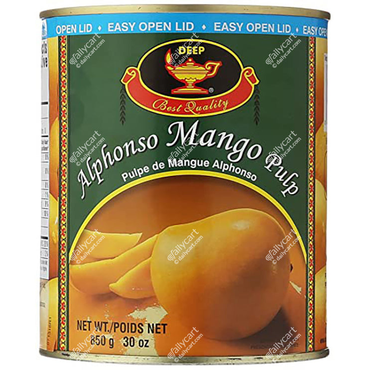Deep Alphonso Mango Pulp, 850 g